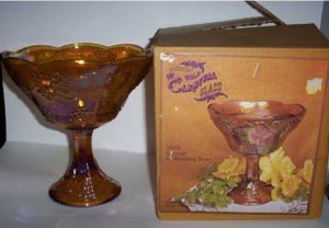 Gold Carnival Wedding Bowl with box