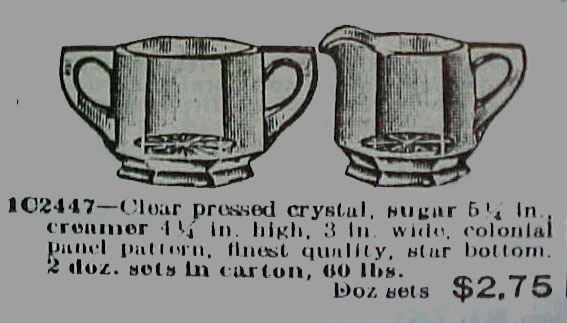 Peerless Colonial Butler Brothers Ad 1927 - crystal