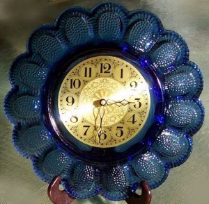 Tiara Imperial Blue Clock