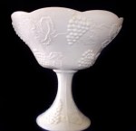 Small Uncovered Harvest Wedding Bowl - 7 1/2 inches tall and 6 3/4 inches across the Top