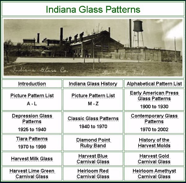 Indiana Glass | glasscottage.net - The Gla
ss Cottage